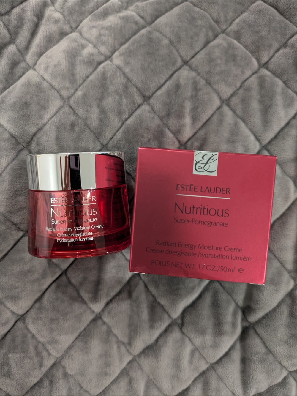Estee Lauder Nutritious Super-Pomegranate Radiant Energy Moisture Crème — Red
